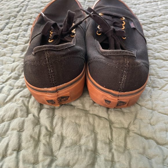 Black Canvas Vans - Picture 5 of 5